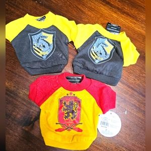 Set of 3 Harry Pitter Dog Shirts sz XS